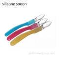 Silicone Spoons For Eating Baby Soft Spoon Baby Feeding Tableware Silicone Supplier